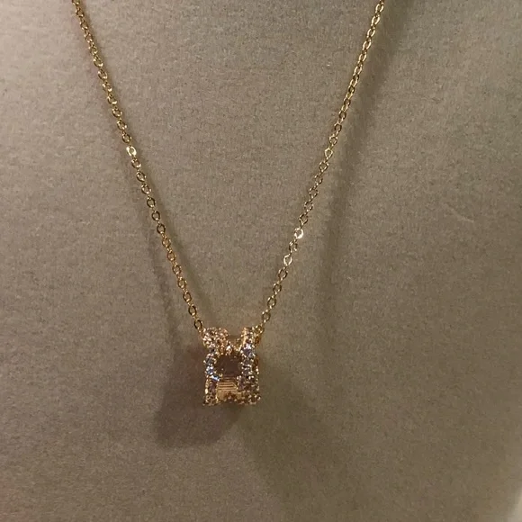 18k gold-plated roller pendant - Picture 3 of 3